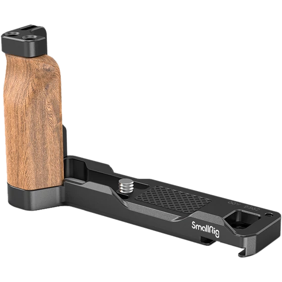 SmallRig 2936 L-Shape Wooden Grip w. Cold Shoe for Sony ZV1