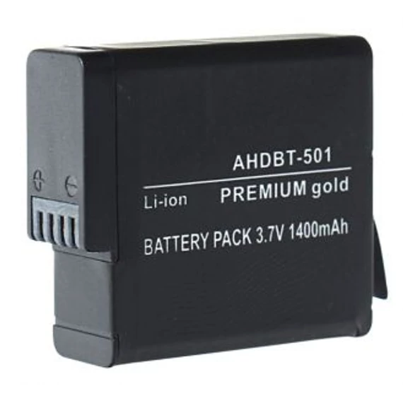 Akkumulátor GoPro HERO 5 AHDBT-501 1400mAh