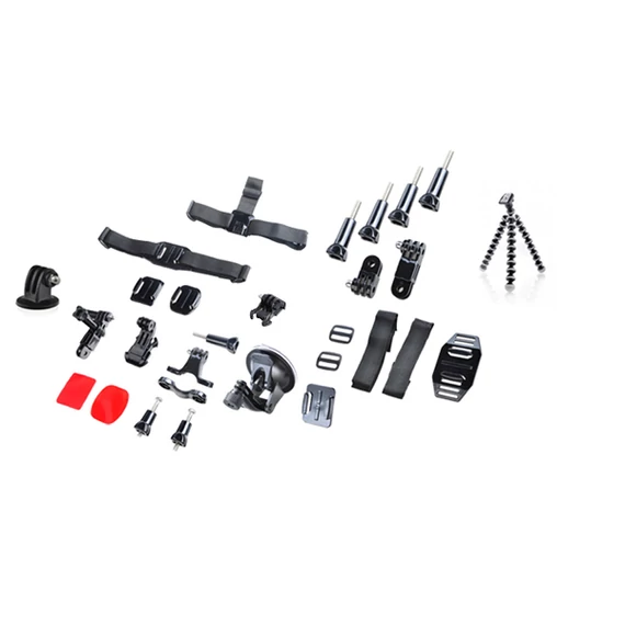 CineWare 32 darabos rögzítő szett GoPro HERO 1/2/3/3+/4/SJ4000 akciókamerákhoz