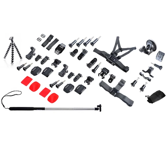 CineWare 47 részes mounting kit GoPro HERO 1/2/3/3+/4/SJ4000 akciókamerákhoz