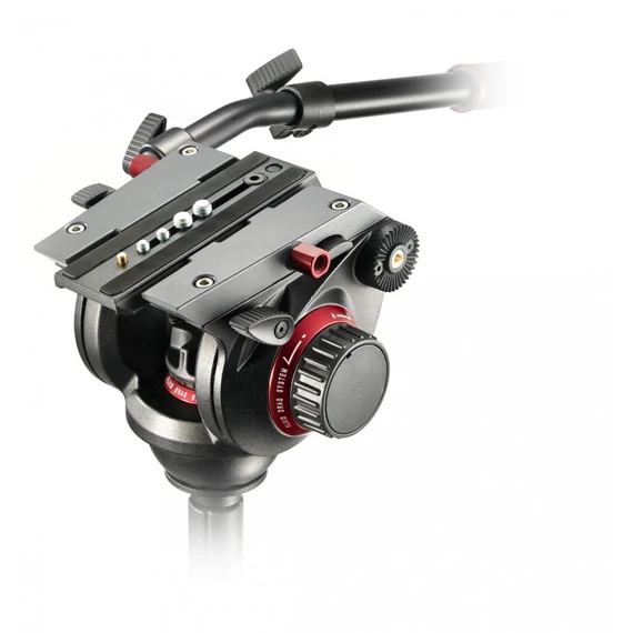 Manfrotto 504 fluid video fej 75mm-es félcsészével 504HD