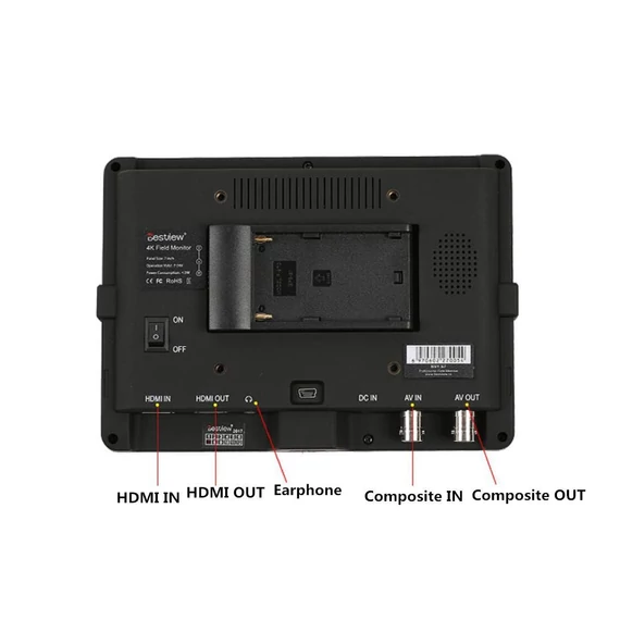 Bestview S7 kontroll monitor