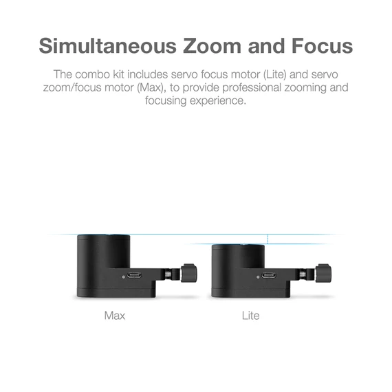 TransMount Servo Zoom & Focus Motors (Crane 3s & Weebill S)