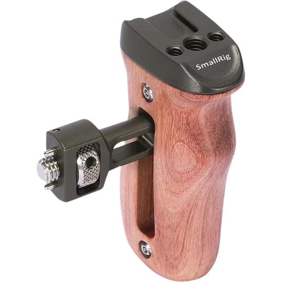 SmallRig 2642 Wood Side Handle w/ ARRI-Style Mount