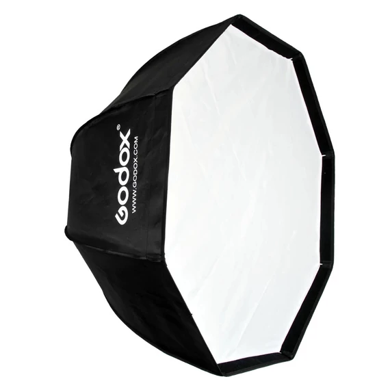 GODOX SB-GUE80 Style octabox ernyőként nyitható bowens 80cm méhsejtráccsal