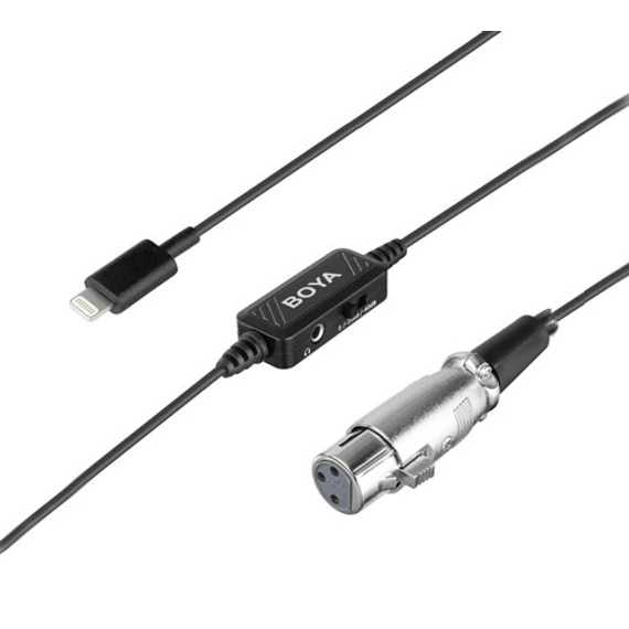 BOYA BY-BCA7 XLR – Lightning adapter