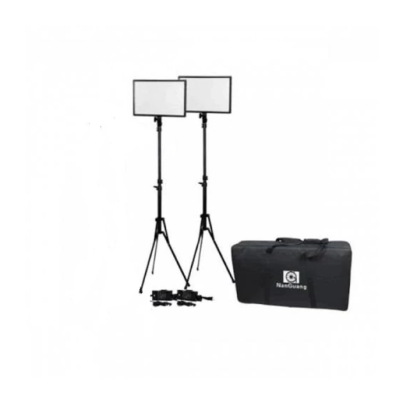 NanGuang Luxpad-43 kit2 – 2-es lámpa szett állvánnyal