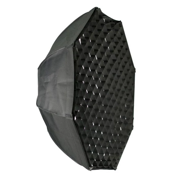 Octabox 80 cm ernyőként nyitható bowens adapterrel + méhsejtrács