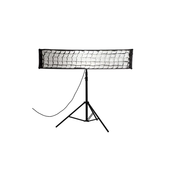 NANLITE Stripbox 30x140cm-hez méhsejtrács