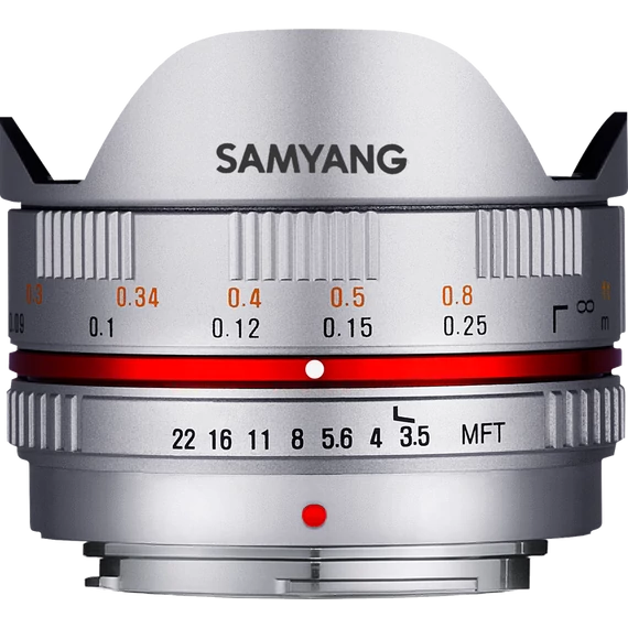 Samyang 7.5mm f/3.5 Fish-Eye MFT (Silver)