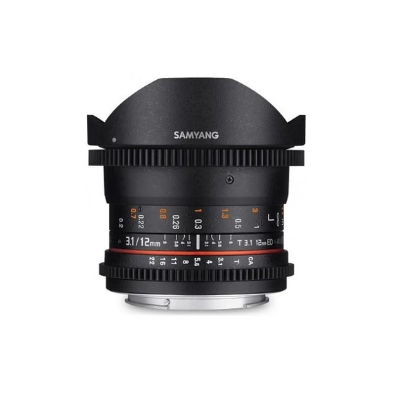 Samyang 12mm T3.1 VDSLR ED AS NCS Fish-Eye Sony E