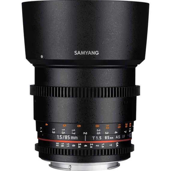 Samyang 85mm T1.5 VDSLR AS IF UMC II Nikon F