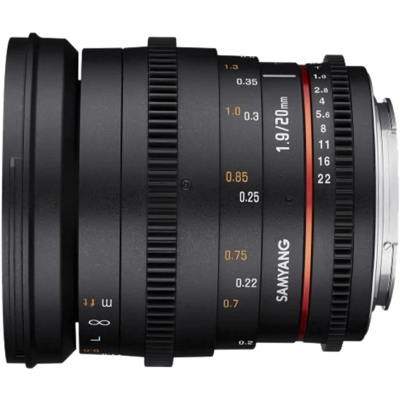 Samyang 20mm T1.9 ED AS UMC Canon EF