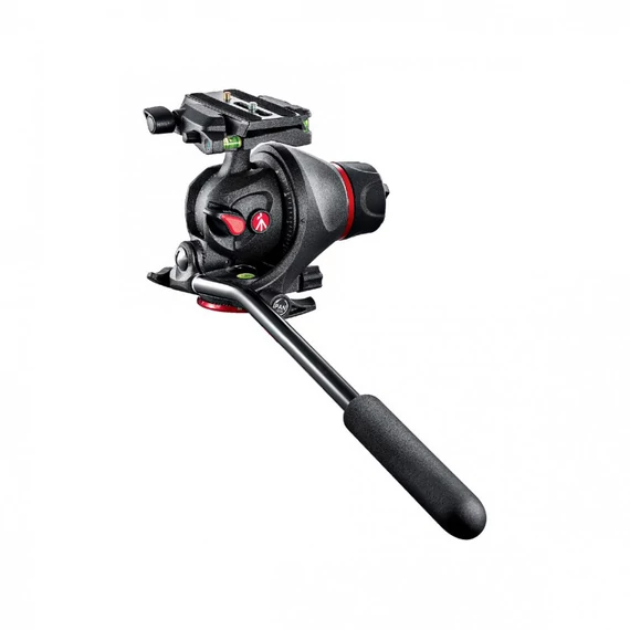 Manfrotto 055 magnézium fotó-videó gömbfej q5 gyorskioldóval MH055M8-Q5