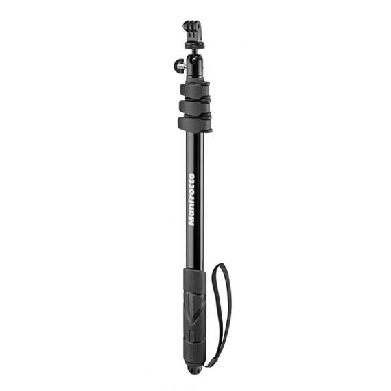Manfrotto Compact Xtreme 2 az 1-ben monopod és túrabot, fekete MPCOMPACT-BK