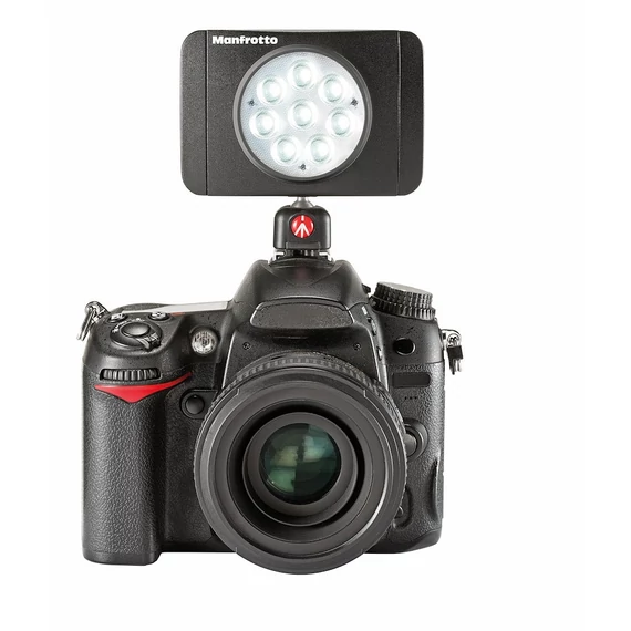 Manfrotto Lumimuse 8 led lámpa + kiegészítők fekete színben MLUMIEMU-BK