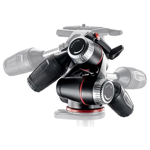 Manfrotto 190XPRO kit alu 4 szekciós állvány horiz. oszloppal + 3D fej MK190XPRO4-3W