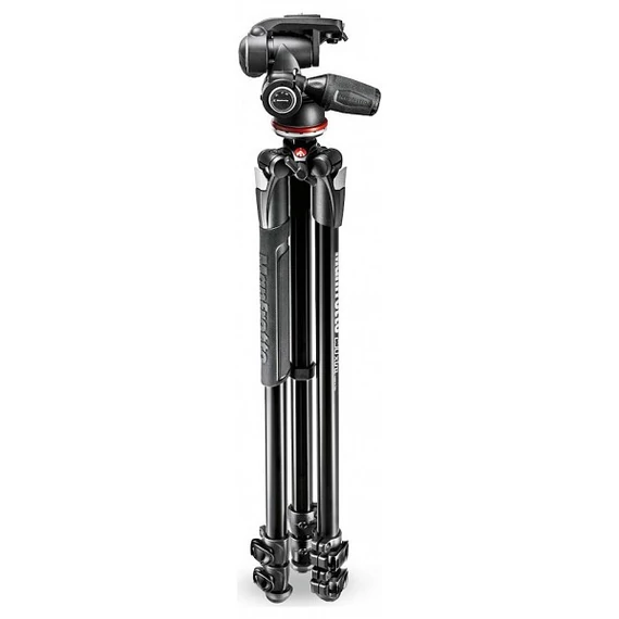 Manfrotto 290 Xtra kit alu 3 szekciós állvány + 3D fej MK290XTA3-3W