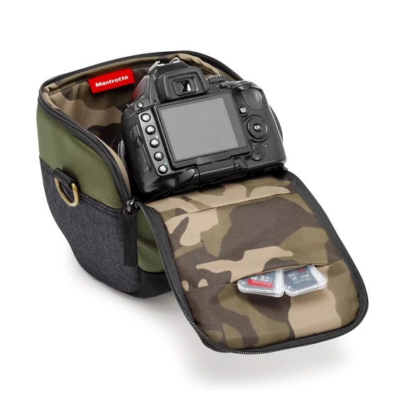Manfrotto Street pisztolytáska objektívvel szerelt DSLR számára MB MS-H-IGR