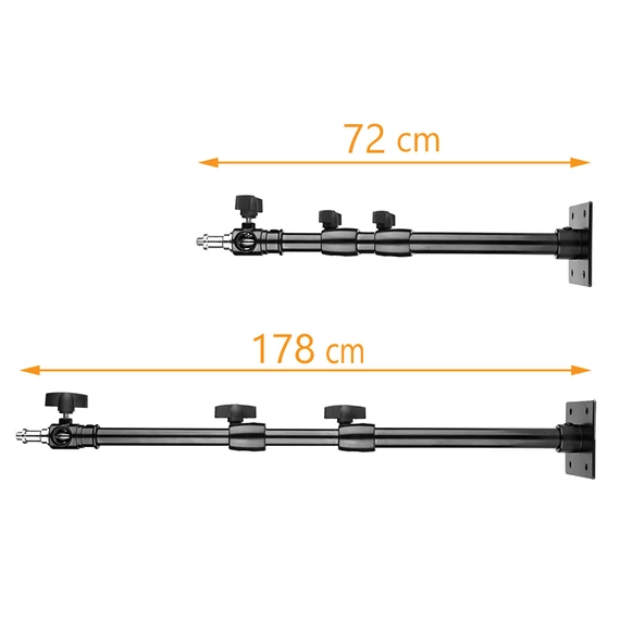 Mennyezeti teleszkópos tartó adapter 178 cm