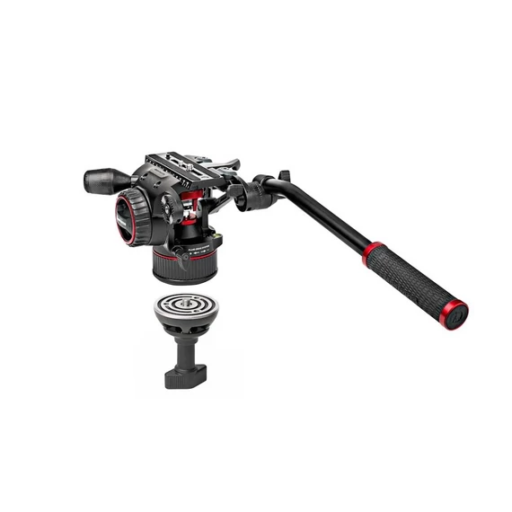 Manfrotto Nitrotech N8 video fej + 535 karbon állvány, single láb