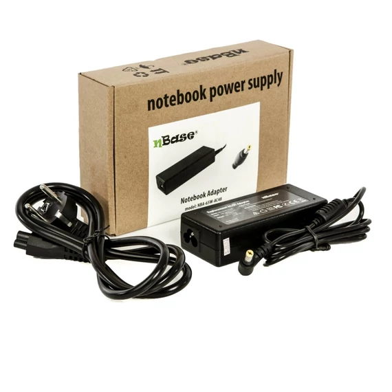 nBase NBA-65W-AC48 Acer laptop töltő+kábel