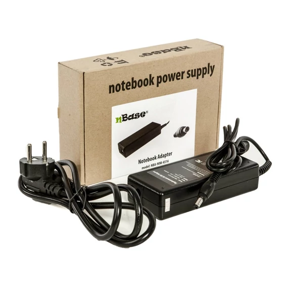 nBase NBA-90W-AS16 Asus, Toshiba laptop töltő+kábel