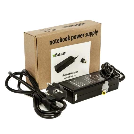 nBase NBA-90W-LE17 Lenovo/IBM laptop töltő+kábel