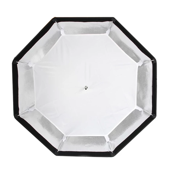 Octabox 80 cm ernyőként nyitható bowens adapterrel + méhsejtrács