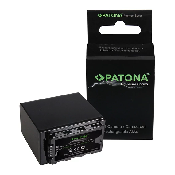PATONA Premium Akku f. Panasonic VW-VBD78 AJ-PX298MC HDC-MDH2GK Aj-HPX270 - 1231