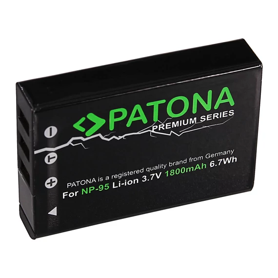PATONA Premium Akku f. Fujifilm NP-95 Finepix F30 F-30 F31 F-31 F31fd F-31fd X100 - 1273