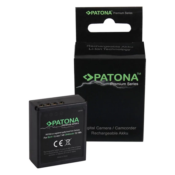 PATONA premium battery fully decoded f. Olympus BLH-1 OM-D EM-1 Mark 2 EM-1 Mark II BLH-1 E-M1X - 1287