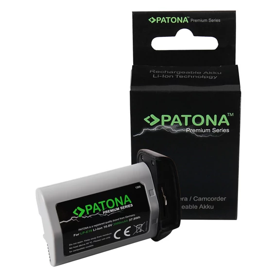 PATONA Premium Akku f. Canon LP-E19 EOS-1Ds Mark III EOS-1D Mark III EOS-1D Mark IV EOS-1D X LG-Zell - 1305