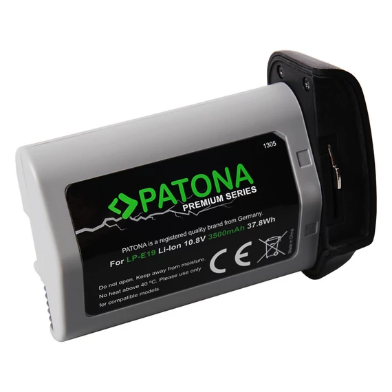 PATONA Premium Akku f. Canon LP-E19 EOS-1Ds Mark III EOS-1D Mark III EOS-1D Mark IV EOS-1D X LG-Zell - 1305