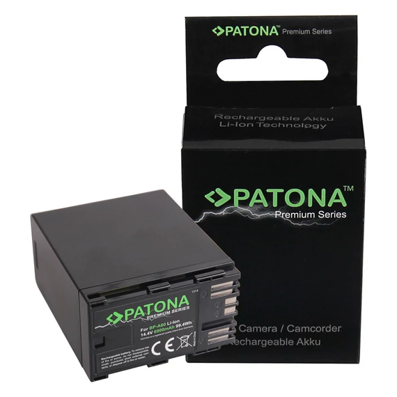 PATONA Premium Akku f. Canon BP-A60 EOS C200 C200B C200 PL C300 Mark II XF705 CA-CP200L 6900mAh - 1314