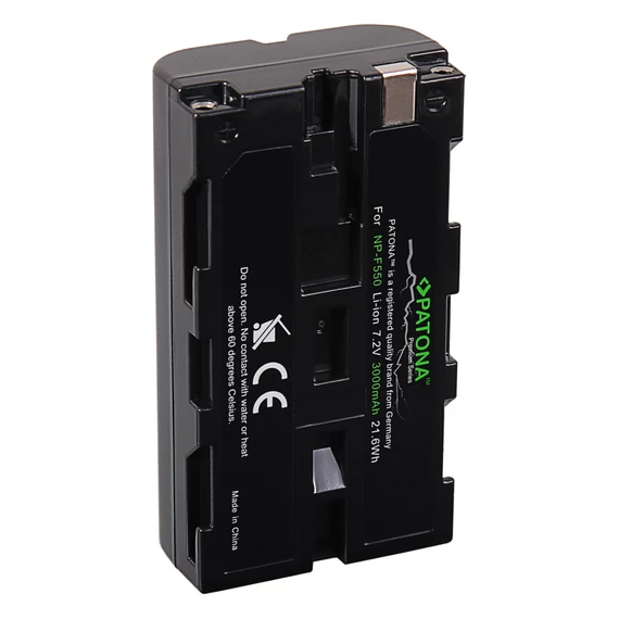 PATONA Premium Akku f. Sony NP-F550 F330 F530 F750 F930 F920 F550 - 1324