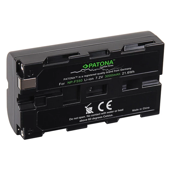 PATONA Premium Akku f. Sony NP-F550 F330 F530 F750 F930 F920 F550 - 1324