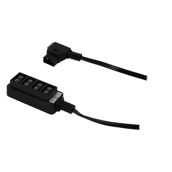 PATONA 4-way D-TAP adapter splitter distributor hub 1 male D-TAP to 4 female D-TAP - 1699