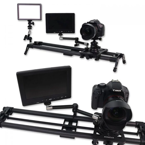 KONOVA P1 80cm Carbon kamera Slider + (KMS-S3) távirányító