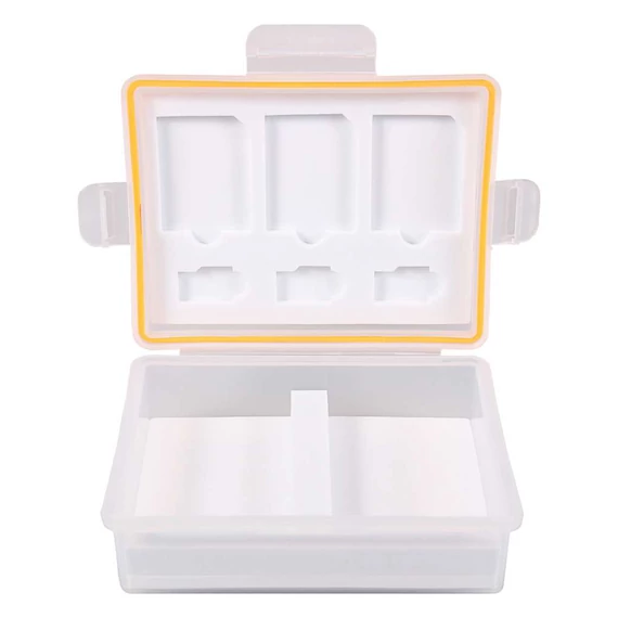 PATONA Storage Box for Batteries and Memory Cards f. Canon LP-E6 Sony NP-FZ100 Nikon EN-EL15