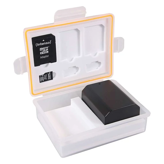 PATONA Storage Box for Batteries and Memory Cards f. Canon LP-E6 Sony NP-FZ100 Nikon EN-EL15