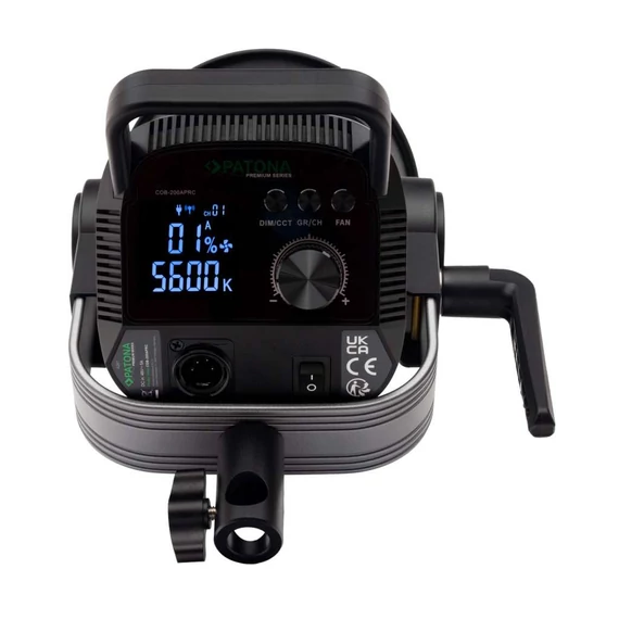 PATONA Premium Photo Light COB-200 APRC with app control