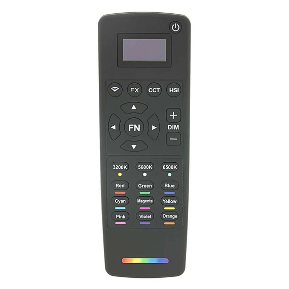 PATONA 4288 prémium LED fotó- és videólámpa 216 állítható RGB LED-del, távirányítóval