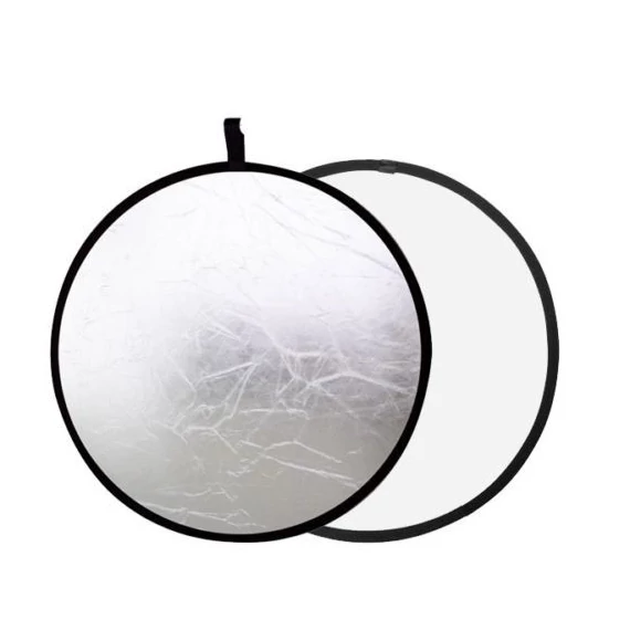 Derítőlap 60 cm Fehér/Ezüst