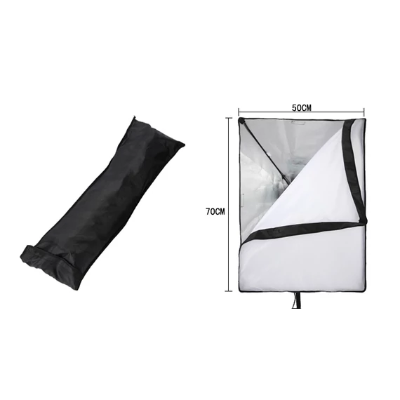 Softbox 50x70cm E27 foglalattal