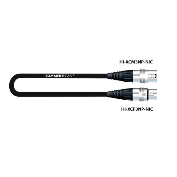 SGHN-0300-sw- 3m mikrofonkábel XLR XLR