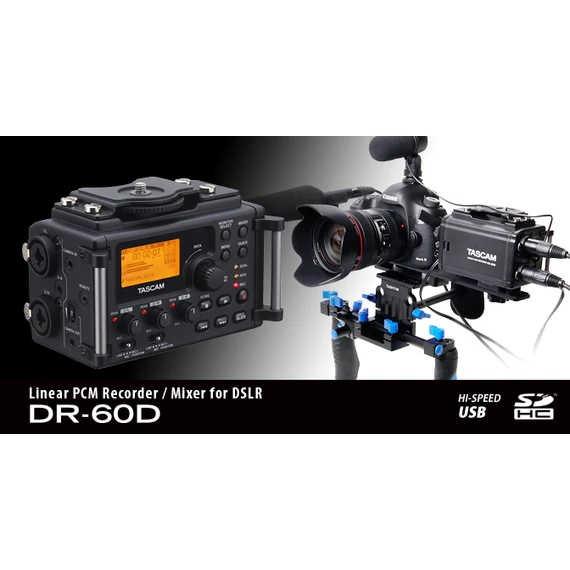 Tascam DR-60DMK2 hangrögzítő