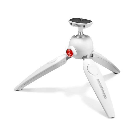 Manfrotto Pixi Evo 2 szekciós mini tripod fehér MTPIXIEVO-WH