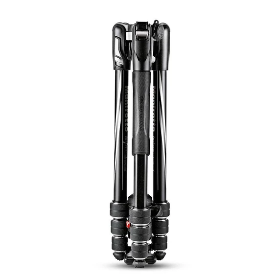 Manfrotto Befree Advanced alu travel állvány tekerős zár+gömbfej,fek. MKBFRTA4BK-BH