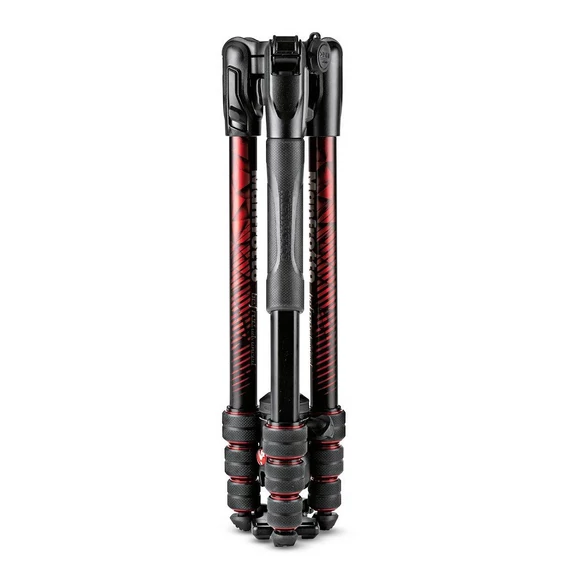 Manfrotto Befree Advanced alu travel állvány tekerős zár+gömbfej,piros MKBFRTA4RD-BH